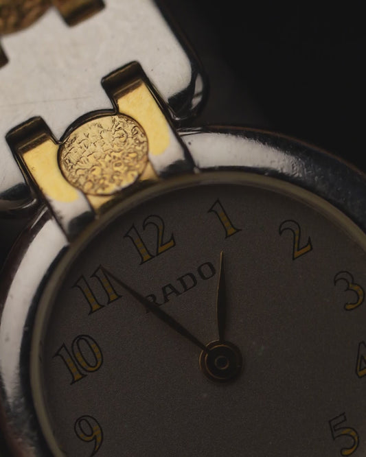 Vintage 1980s Rado Dual Tone