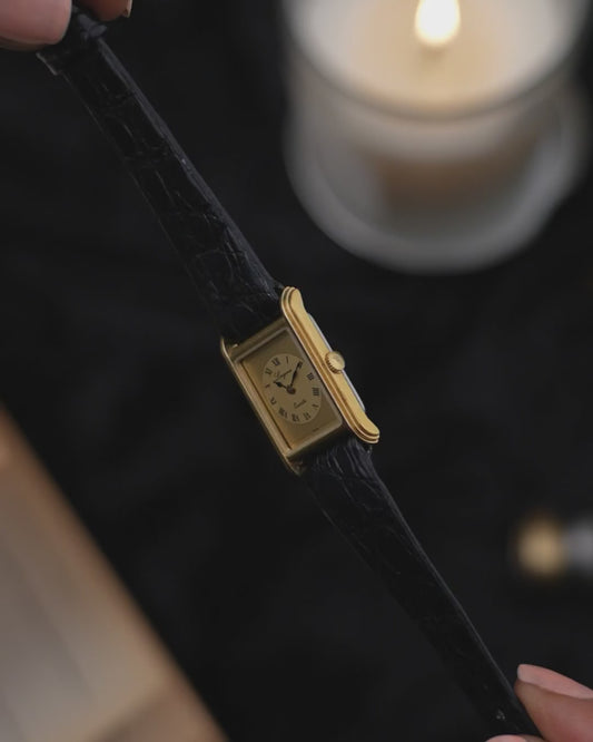 1980s Vintage Longines Tank 150th Anniversary