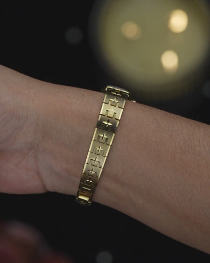 1970s Vintage Rado Cobalt Star Bracelet