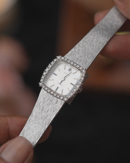 1970s Vintage Rolex Diamond Bezel