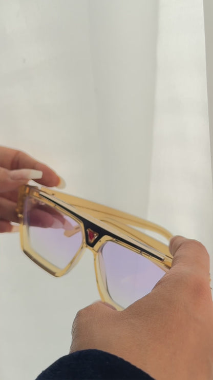 Custom 1/1 Louis Vuitton Evidence Sunglasses