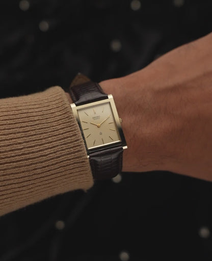 1980s Vintage Seiko Tank