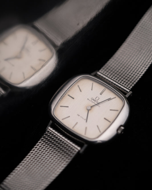 Vintage 1970s Omega de Ville Cushion Case