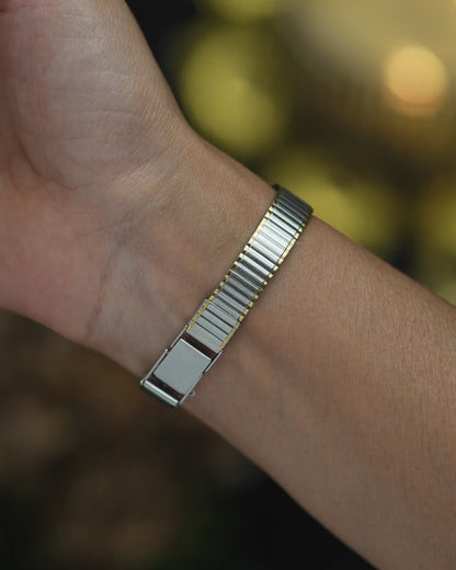 1980s Vintage Seiko Fluted Bracelet