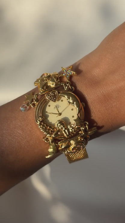 1994 Vintage Limited Edition Kirk's Folly Angel Time Charms Watch