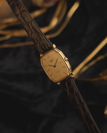 Vintage 1970s Longines Gold Watch