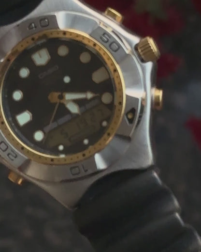 90s Vintage Casio Divers Depth Meter