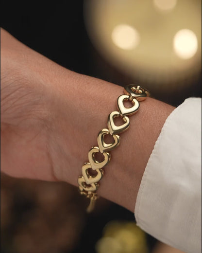 1990s Seiko Heart Bracelet