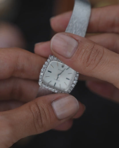 1970s Vintage Rolex Diamond Bezel
