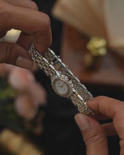 1990s Vintage Rado Diamond Bezel