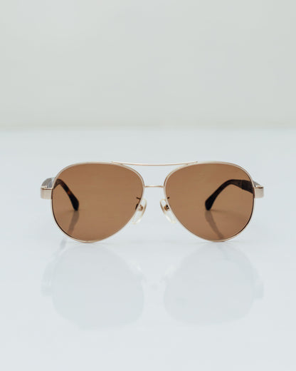 Quilted effect sunglasses