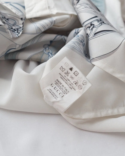 Resort 2011 horsebit print shirt