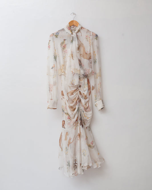 Resort 2019 prototype silk dress