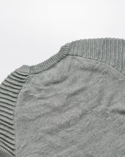 Balmain ribbed cotton knit pullover