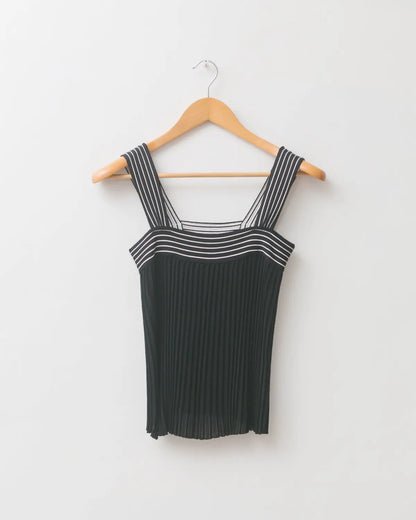 Emporio armani ribbed knit top