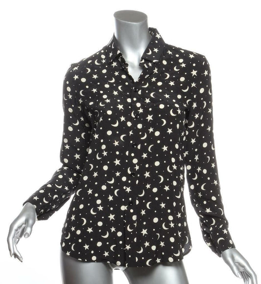 Stars & Moon Silk Shirt