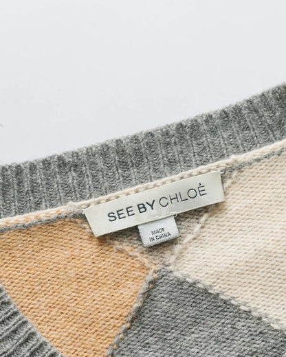 See by chloé knit cardigan