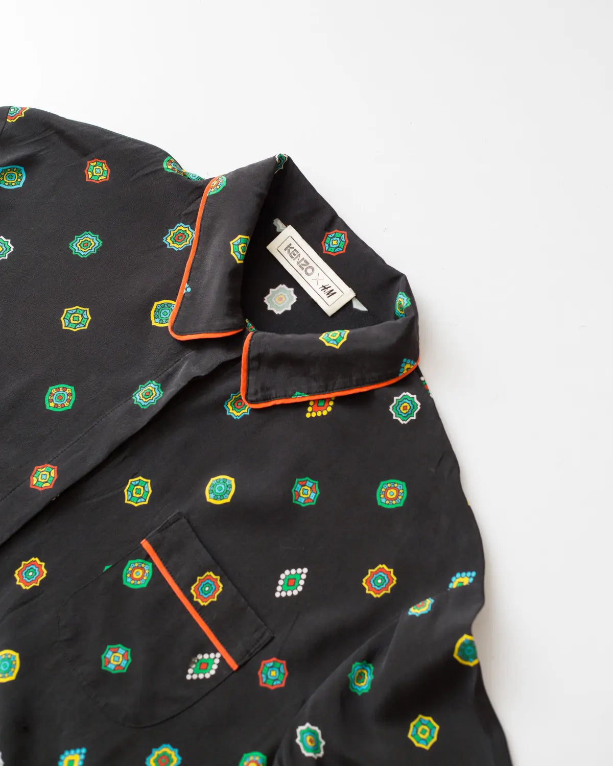 Kenzo x h&m silk shirt