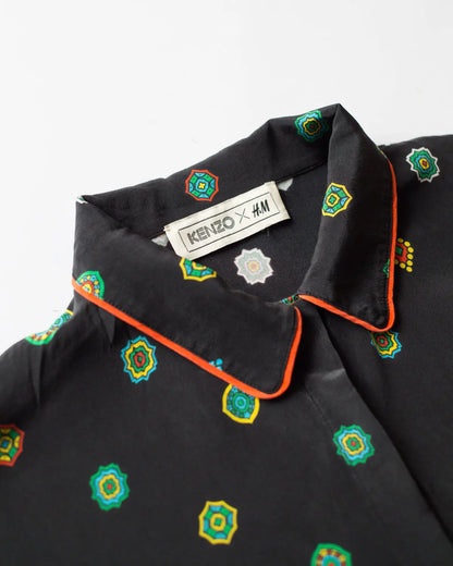 Kenzo x h&m silk shirt