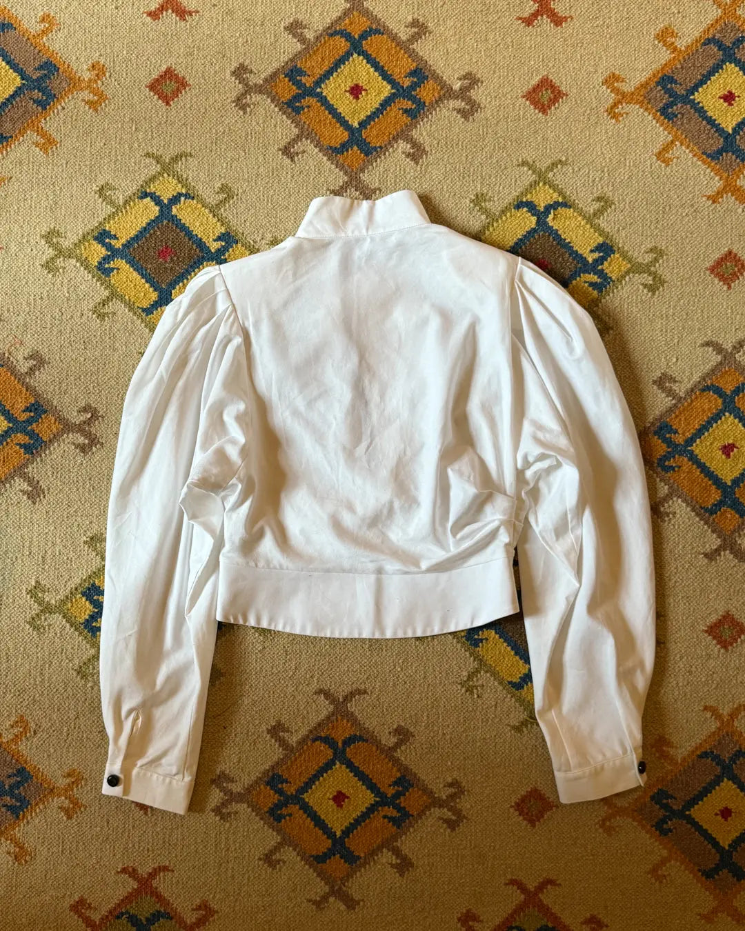 Jacquemus ss17 les santons de provence white cotton top