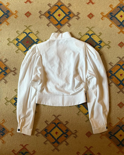 Jacquemus ss17 les santons de provence white cotton top