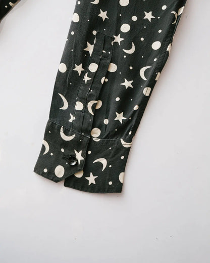 Saint laurent stars & moon silk shirt