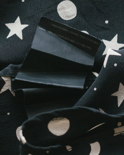 Saint laurent stars & moon silk shirt