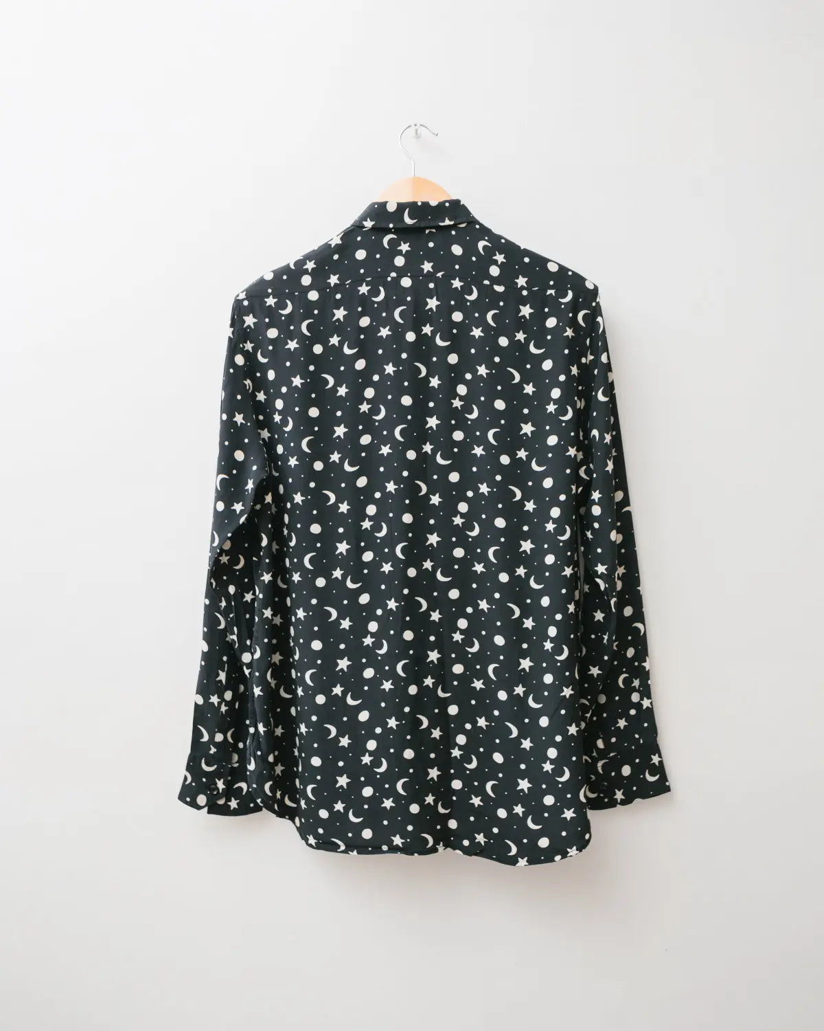 Saint laurent stars & moon silk shirt
