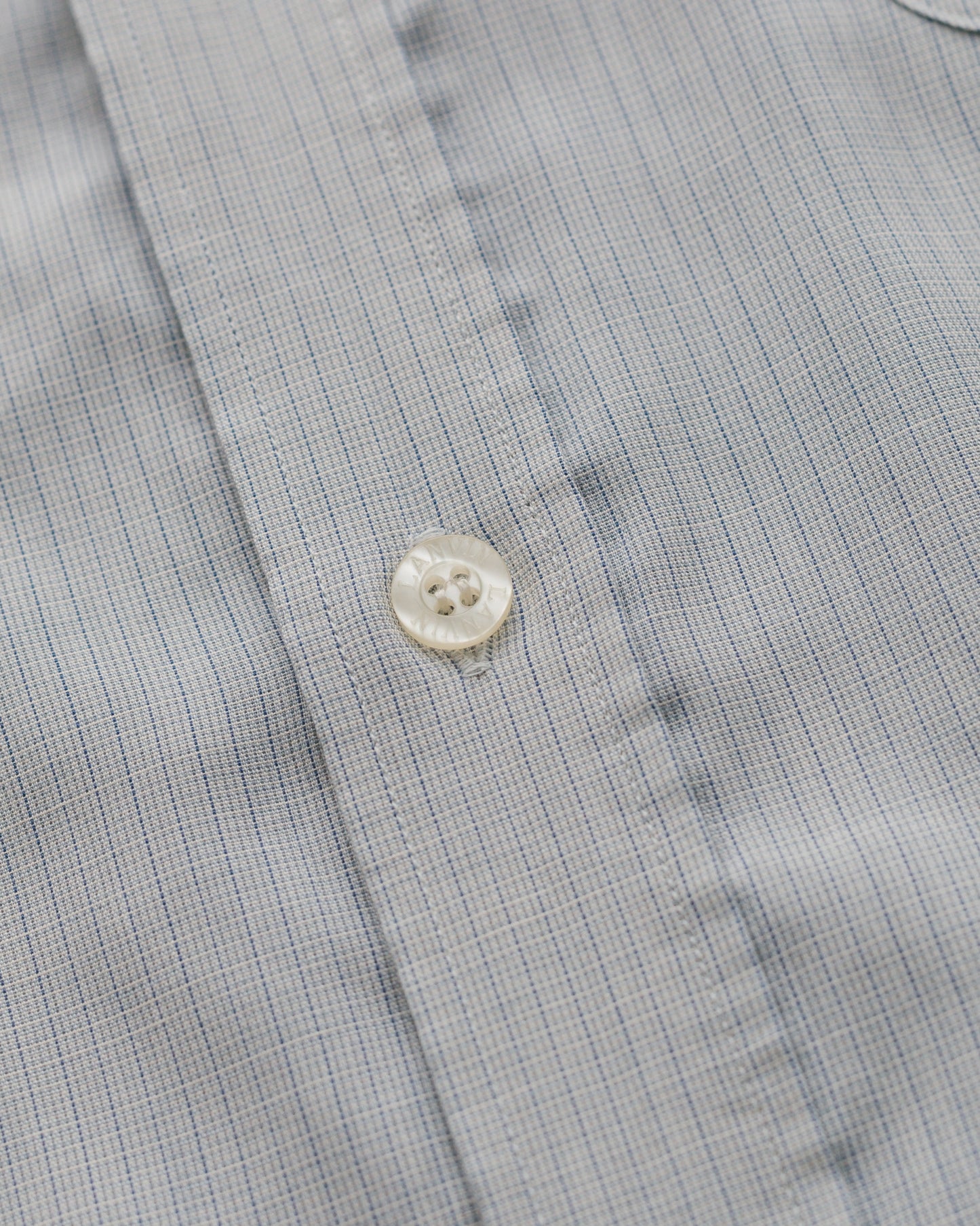 Striped logo embroidered shirt