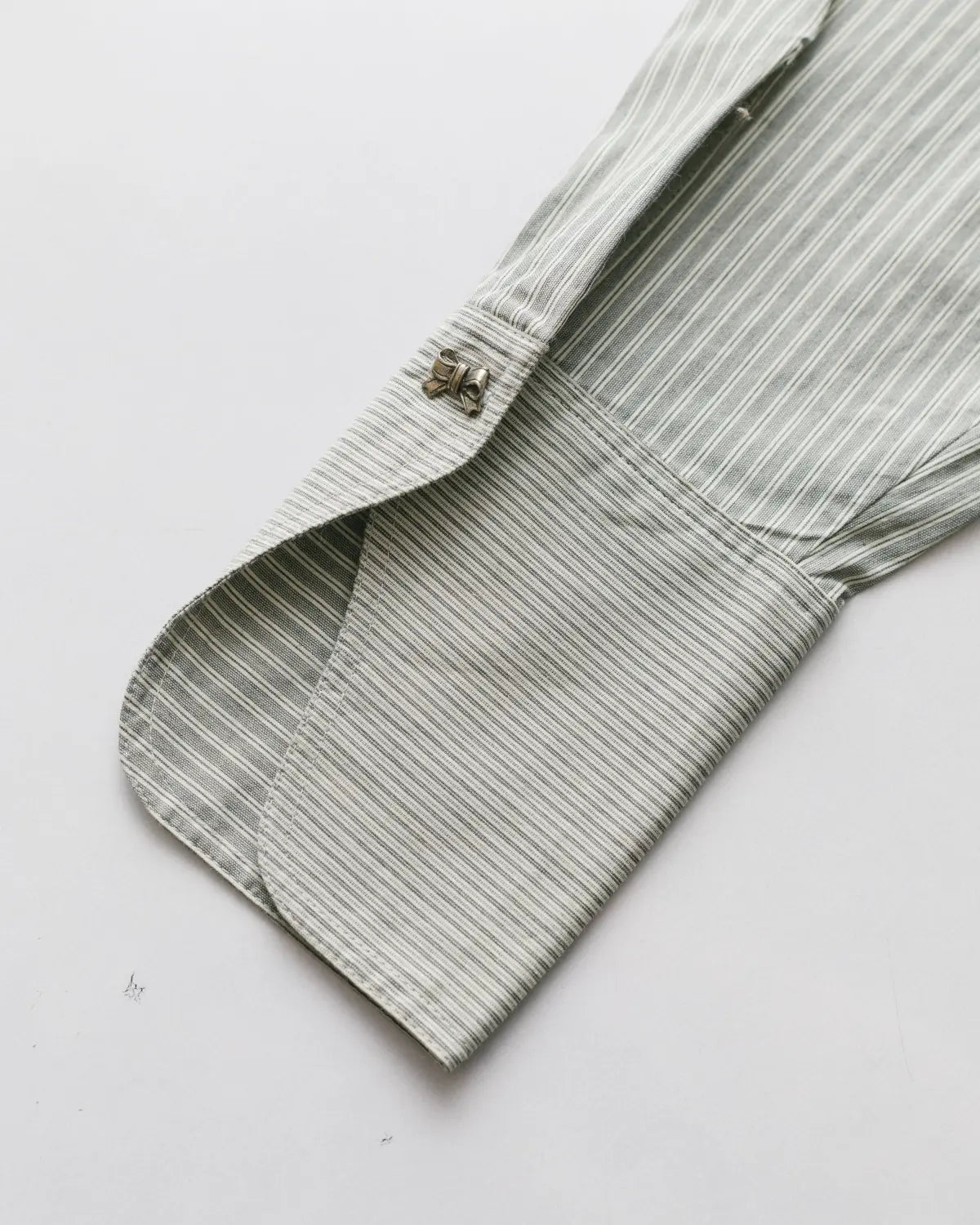 Striped pin - tucked shirt