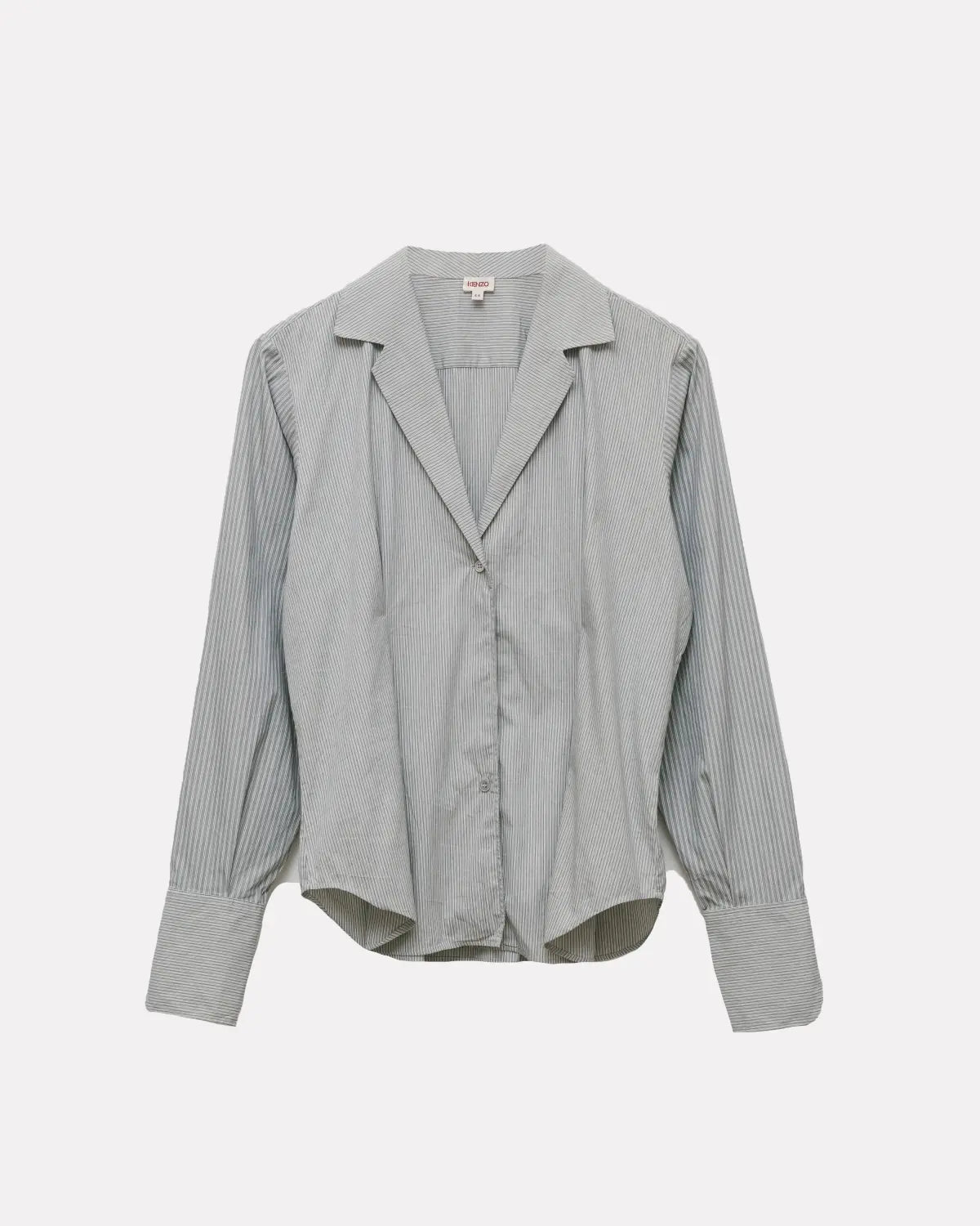 Striped pin - tucked shirt