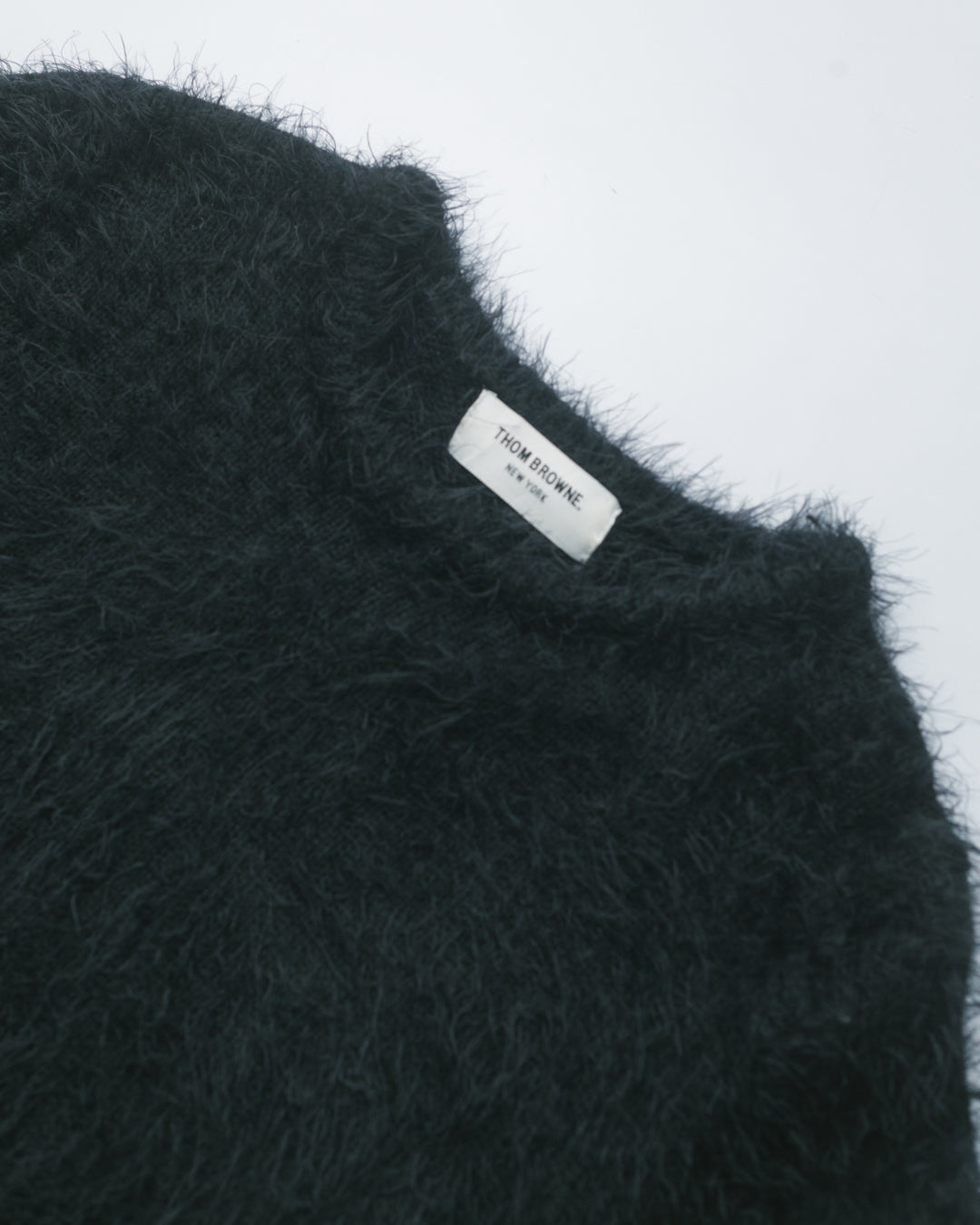 Thom Browne Fuzzy Knit Pullover
