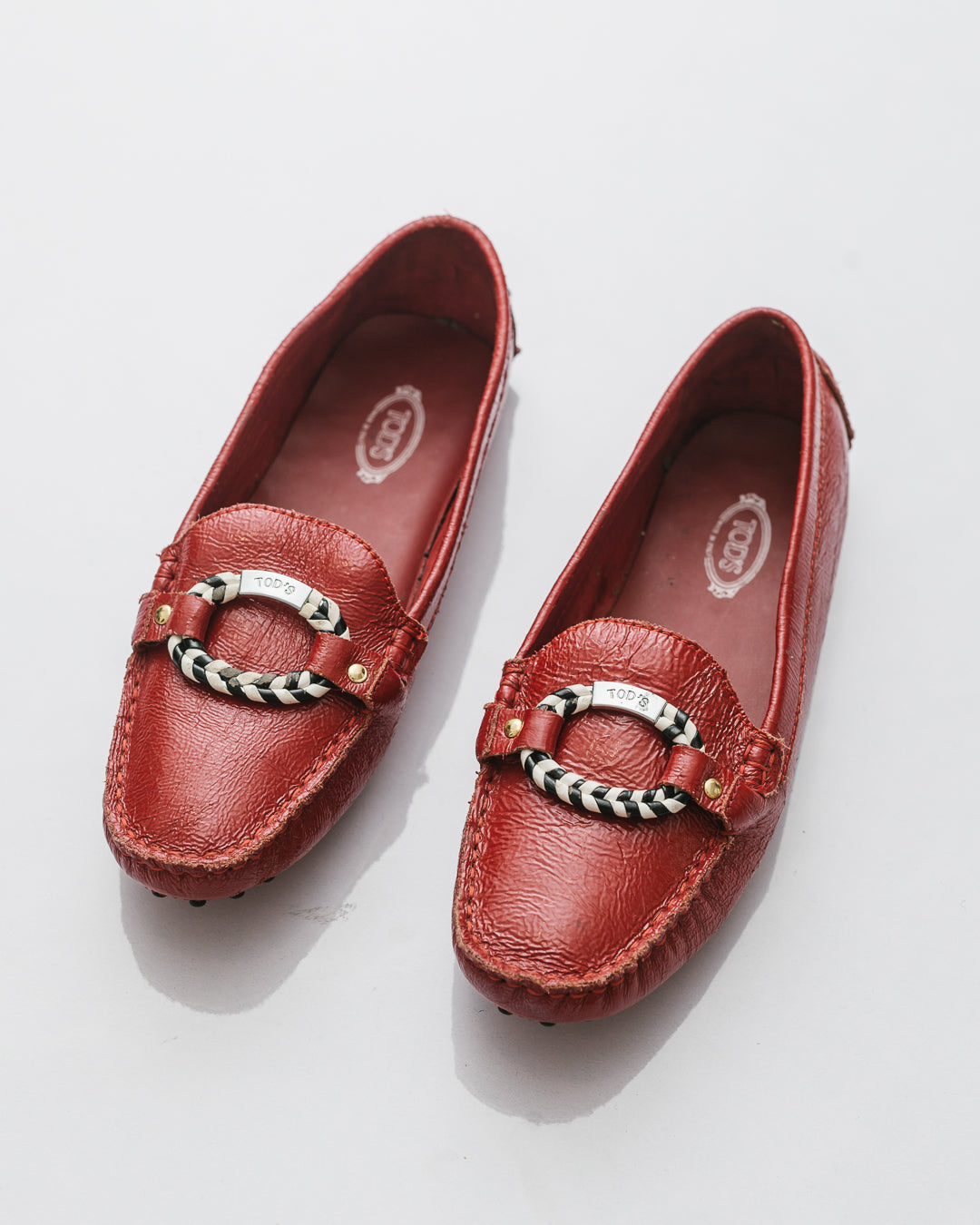 Tods Leather Slip-Ons