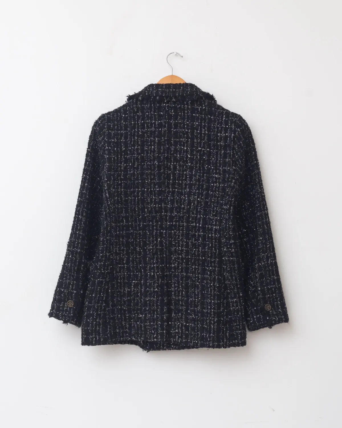 Karl lagerfeld tweed short coat