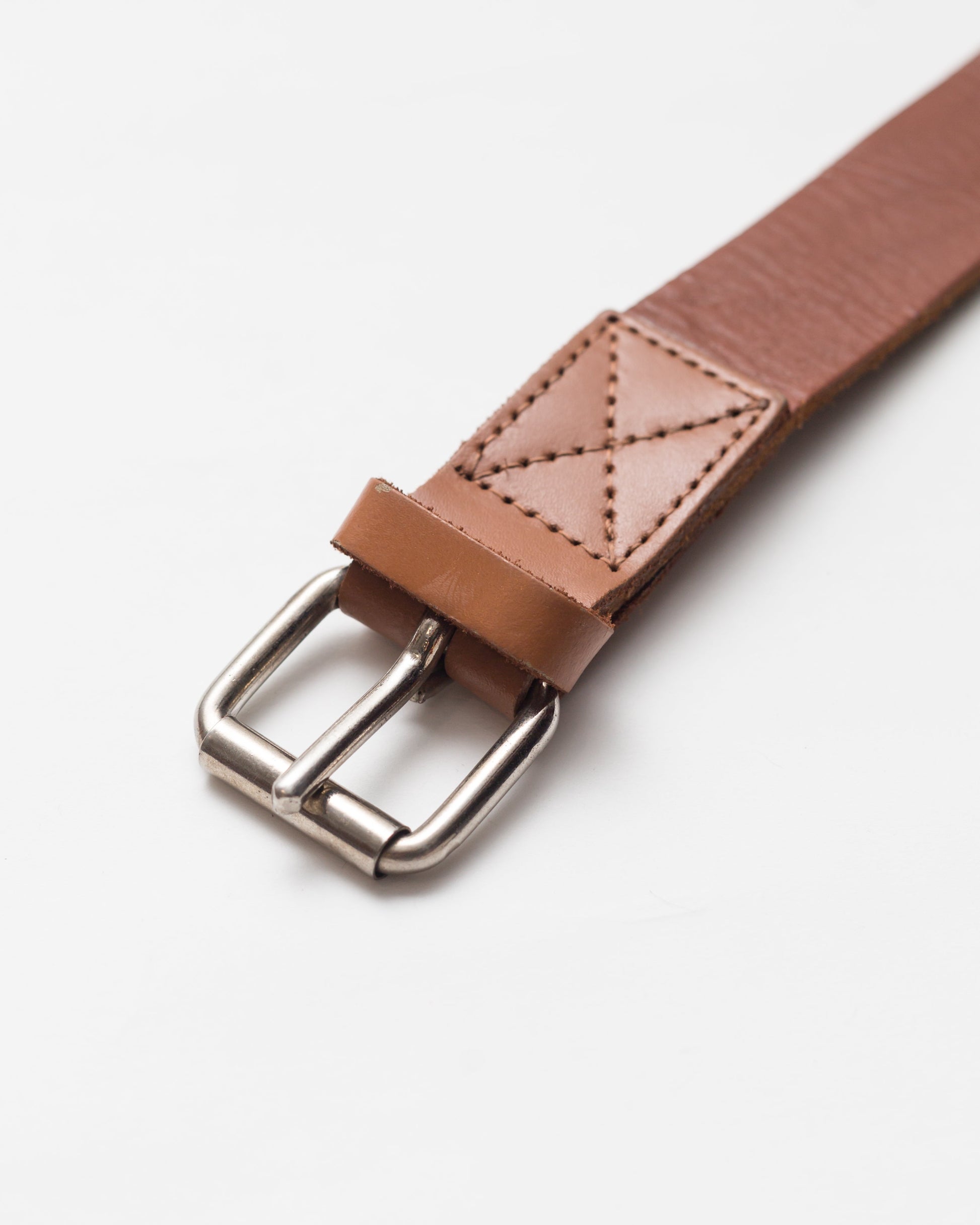 Upcycled leather belt