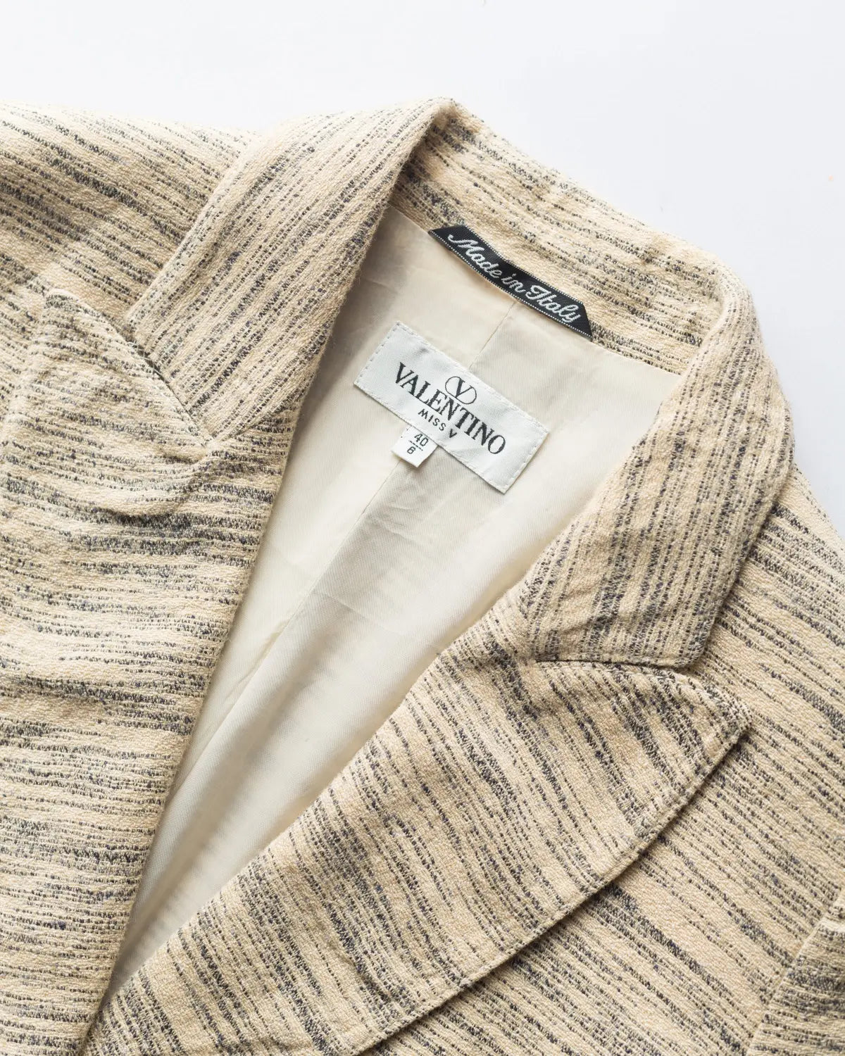 Valentino miss v silk blazer