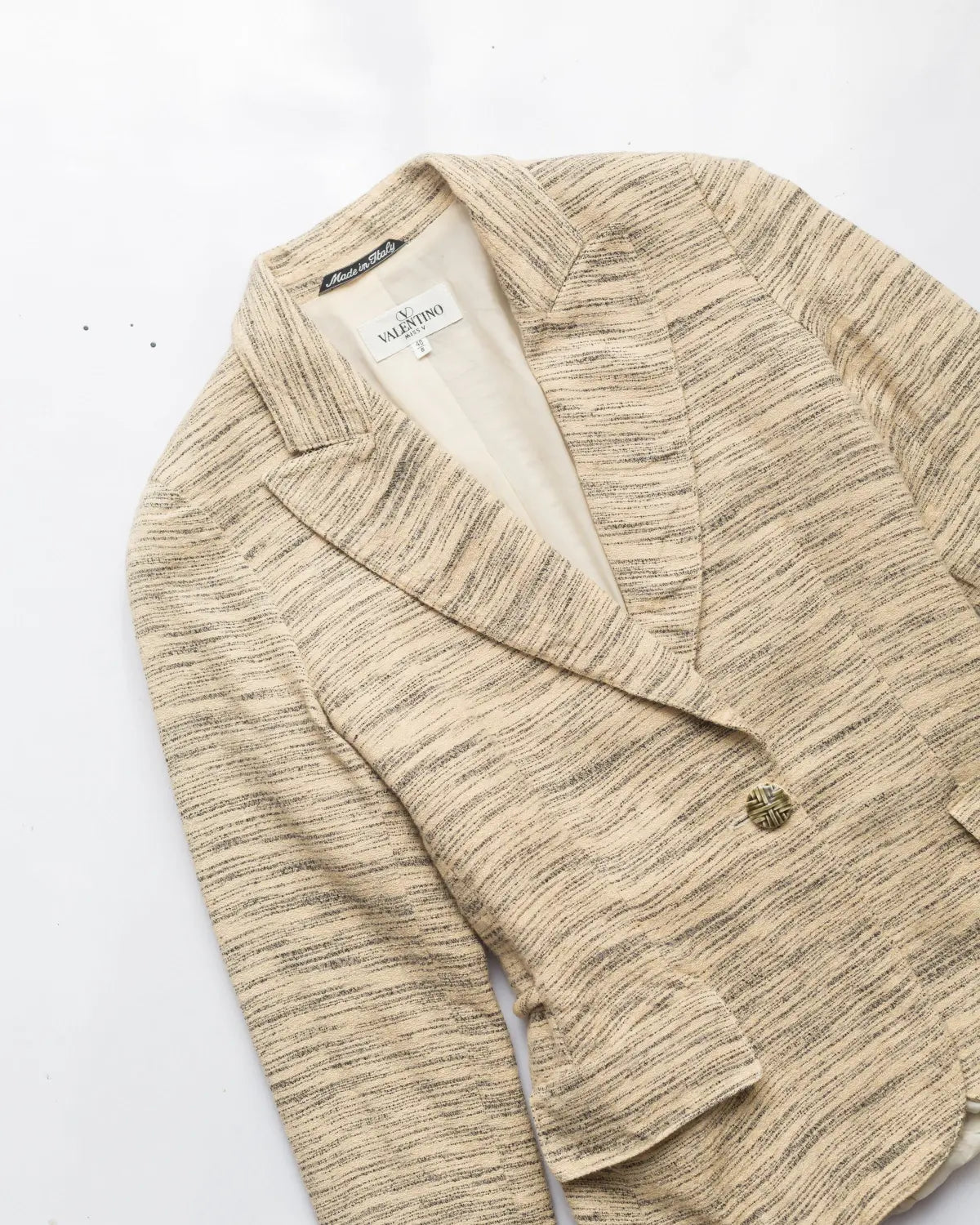 Valentino miss v silk blazer