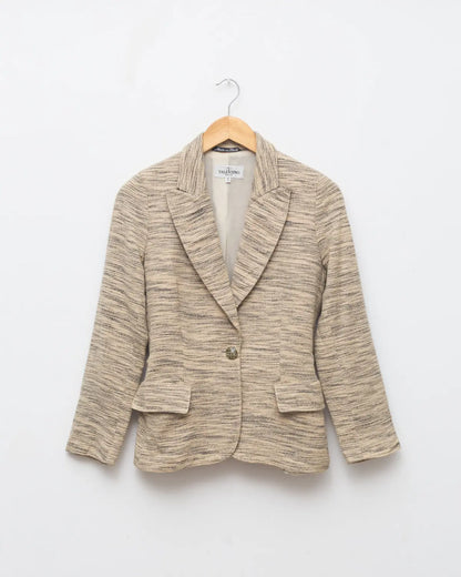 Valentino miss v silk blazer
