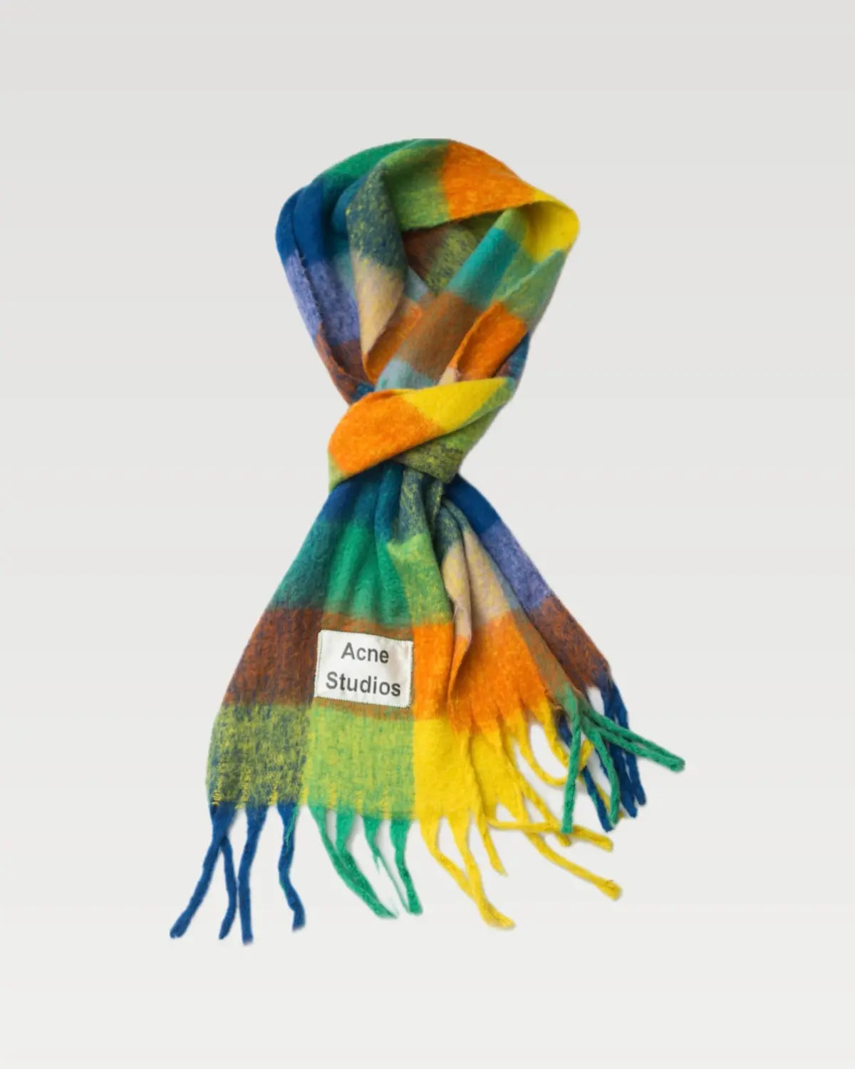 Acne studios vally scarf in alpaca & mohair