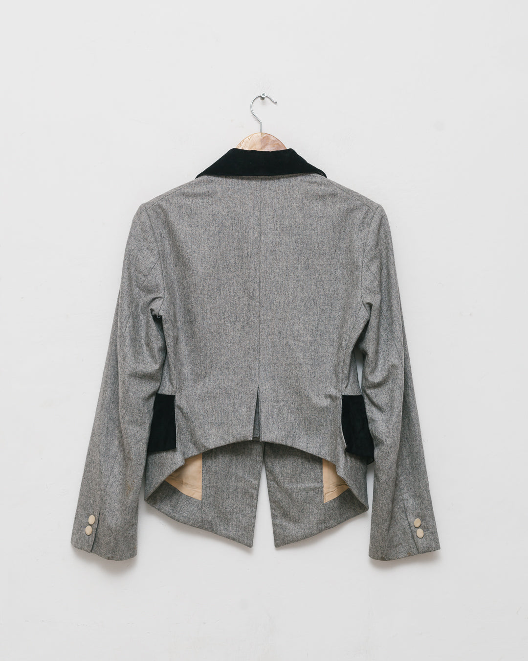 Vivienne Westwood Wool Blazer with Velvet Details