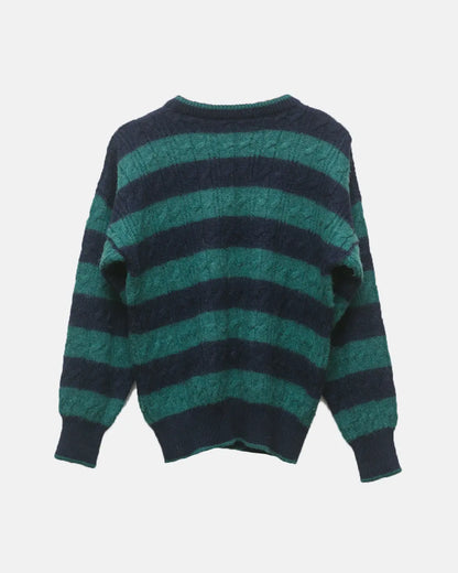 Vintage burberry alpaca & wool pullover