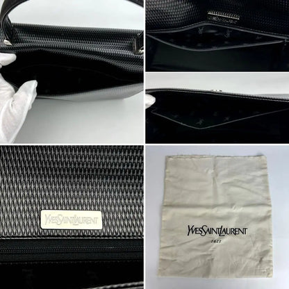 Yves saint laurent vintage black ysl handbag