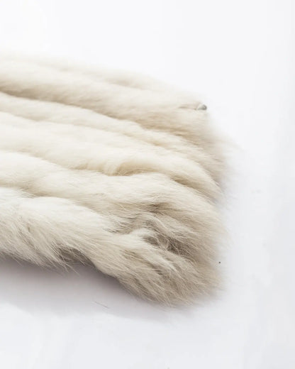 Saga fur vintage blue fox jacket