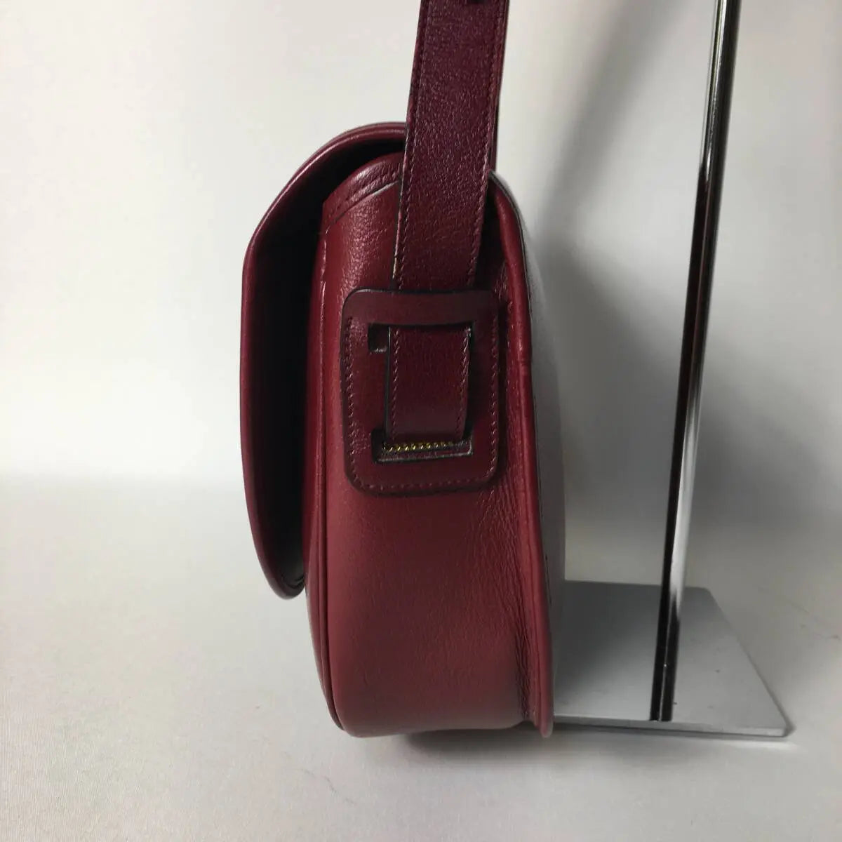 Aimée vintage bordeaux box calf christian dior bag