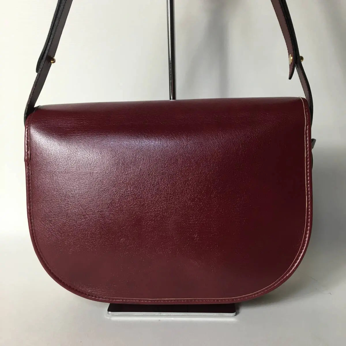 Aimée vintage bordeaux box calf christian dior bag