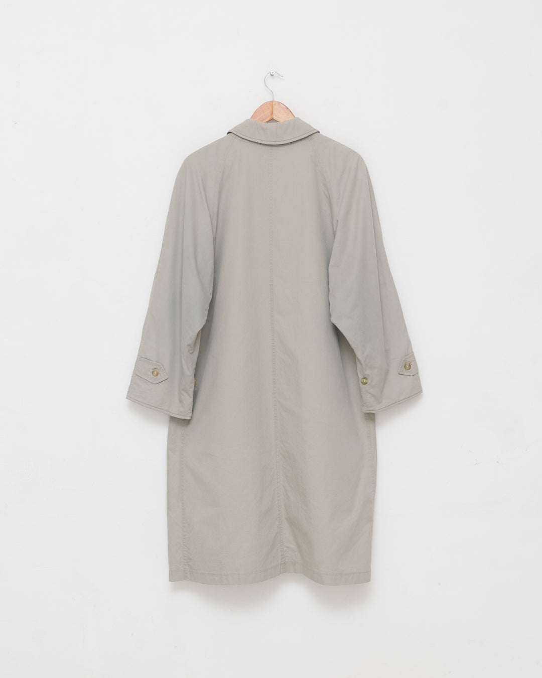 Vintage Burberry Handpainted Portrait Coat