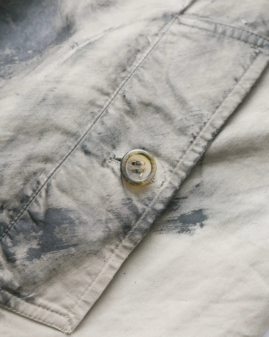 Vintage Burberry Handpainted Portrait Coat