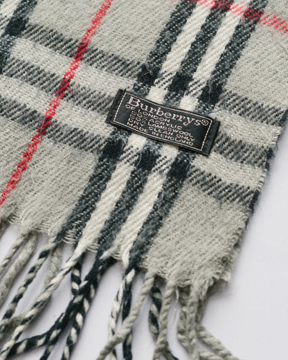 Vintage Burberrys Lambswool Blend Scarf