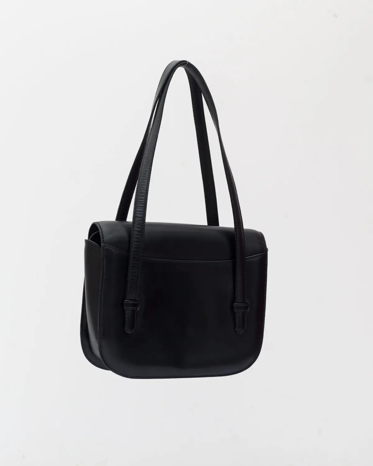 Celine vintage box calf shoulder bag