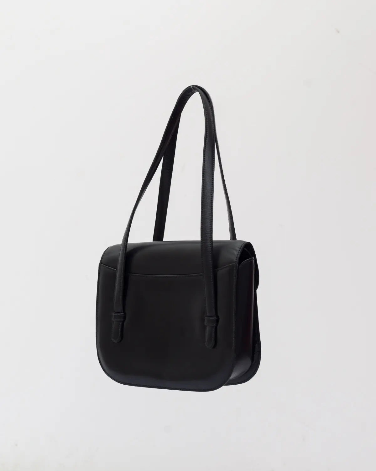 Celine vintage box calf shoulder bag